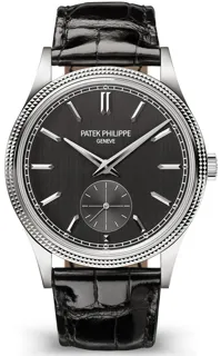 Patek Philippe Calatrava 6119G-001 White gold Gray