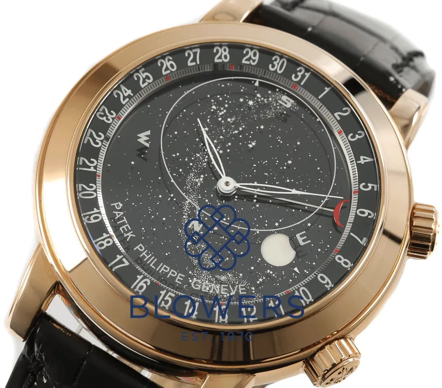 Patek Philippe Celestial 6102R-001 44mm Rose gold Black 5