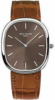 Patek Philippe Golden Ellipse 3738/100G-012 White gold Gray