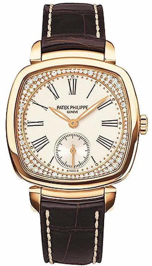 Patek Philippe Gondolo 7041R-001 30mm Rose gold Silver Toned