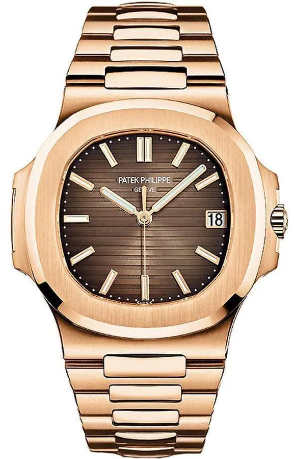 Patek Philippe Nautilus 5711/1R-001 40mm Rose gold Brown