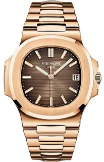 Patek Philippe Nautilus 5711/1R-001 Rose gold Brown