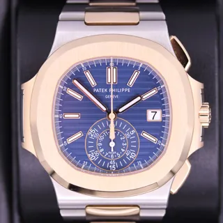 Patek Philippe Nautilus 5980/1AR-001 Rose gold and Stainless steel