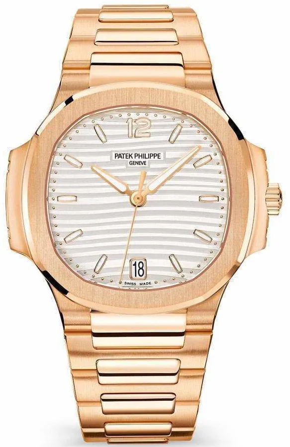 Patek Philippe Nautilus 7118/1R-001 35.5mm Rose gold White