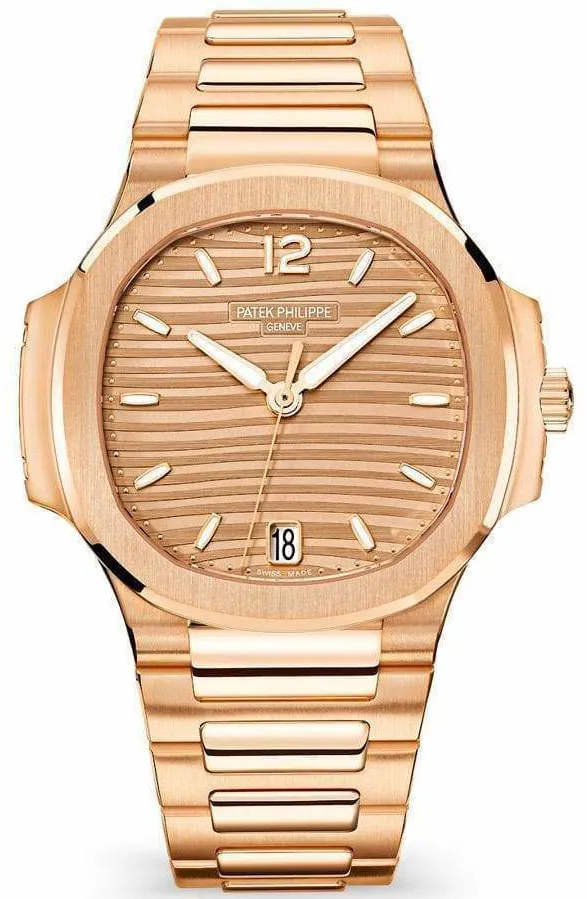 Patek Philippe Nautilus 7118/1R-010 35.5mm Rose gold Brown