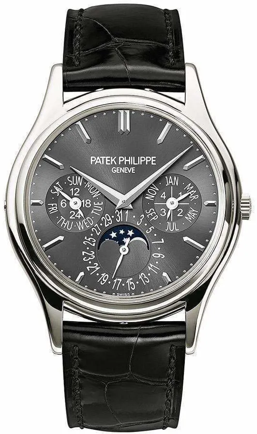 Patek Philippe Perpetual Calendar 5140P-017 37mm Platinum Gray