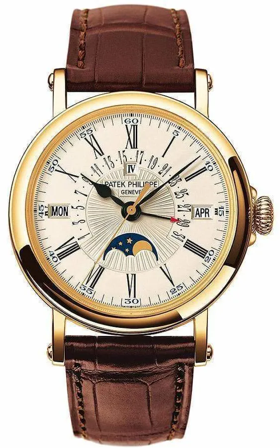 Patek Philippe Perpetual Calendar 5159J-001 38mm Yellow gold Silver