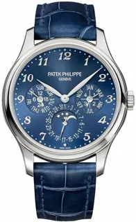 Patek Philippe Perpetual Calendar 5327G-001 White gold Blue