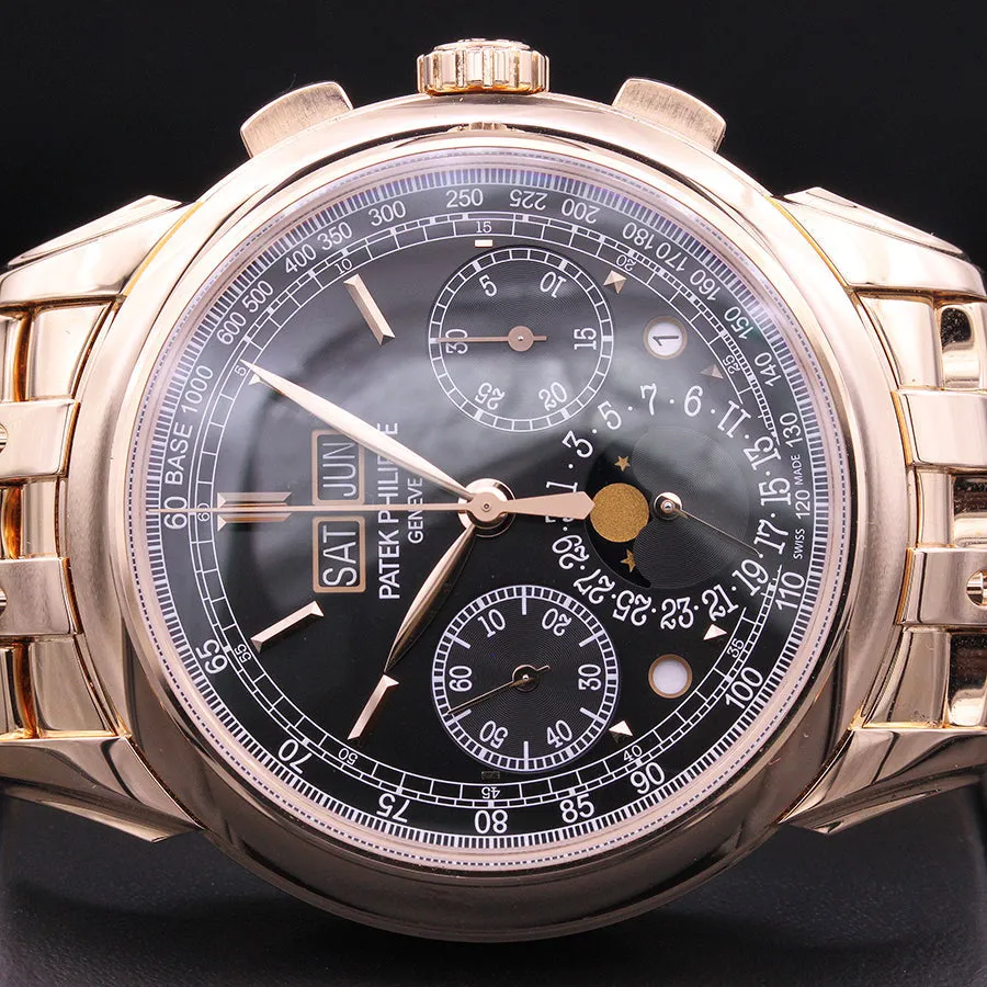 Patek Philippe Perpetual Calendar Chronograph 5270/1R-001 41mm Rose gold Black