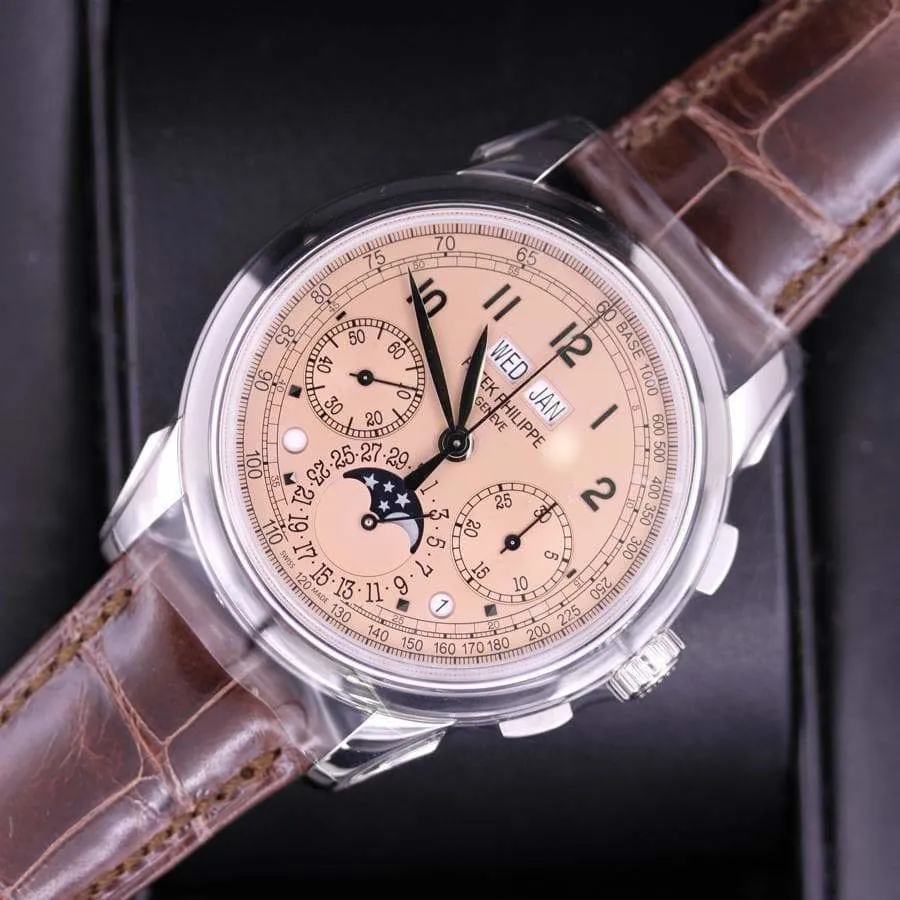 Patek Philippe Perpetual Calendar Chronograph 5270P-001 41mm Platinum Rose 3