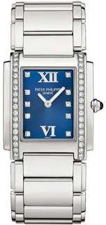 Patek Philippe Twenty~4 4910/10A-012 Stainless steel Blue