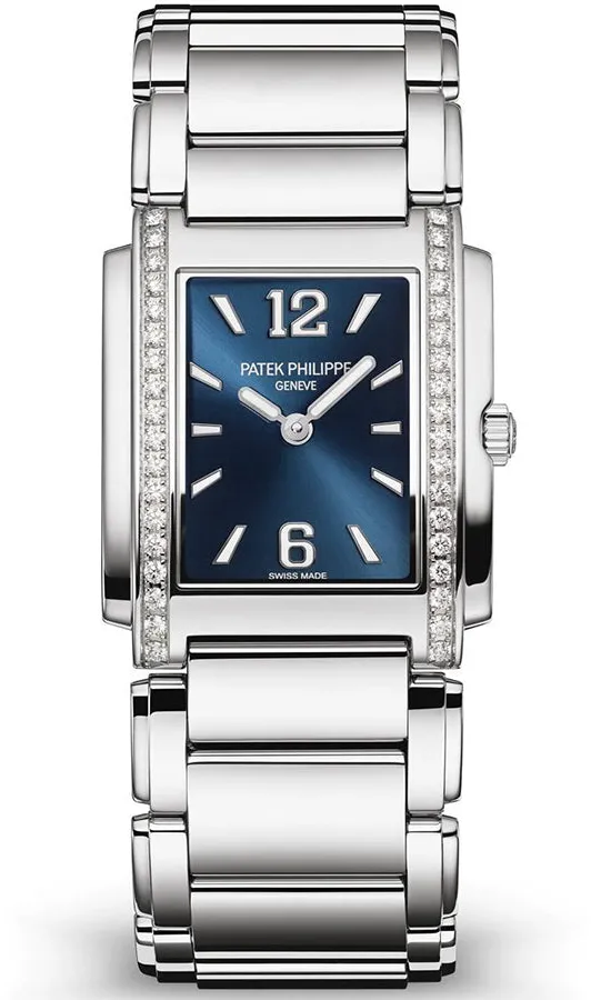 Patek Philippe Twenty~4 4910/1200A-001 25mm Stainless steel Blue