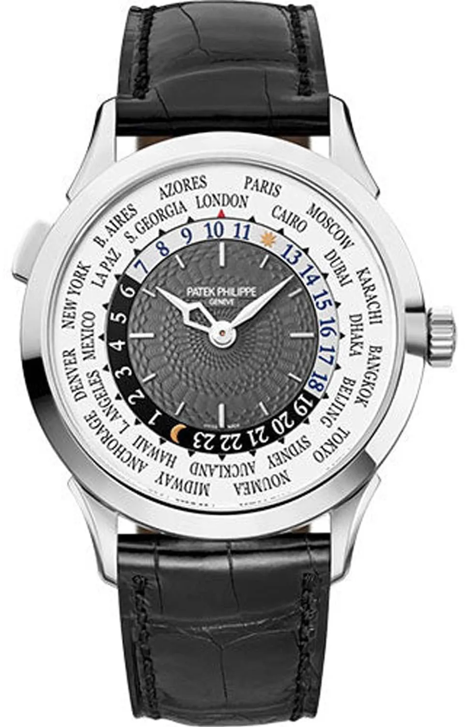 Patek Philippe World Time 5230G-001 38.5mm White gold