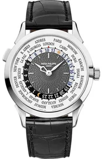 Patek Philippe World Time 5230G-001 White gold Gray