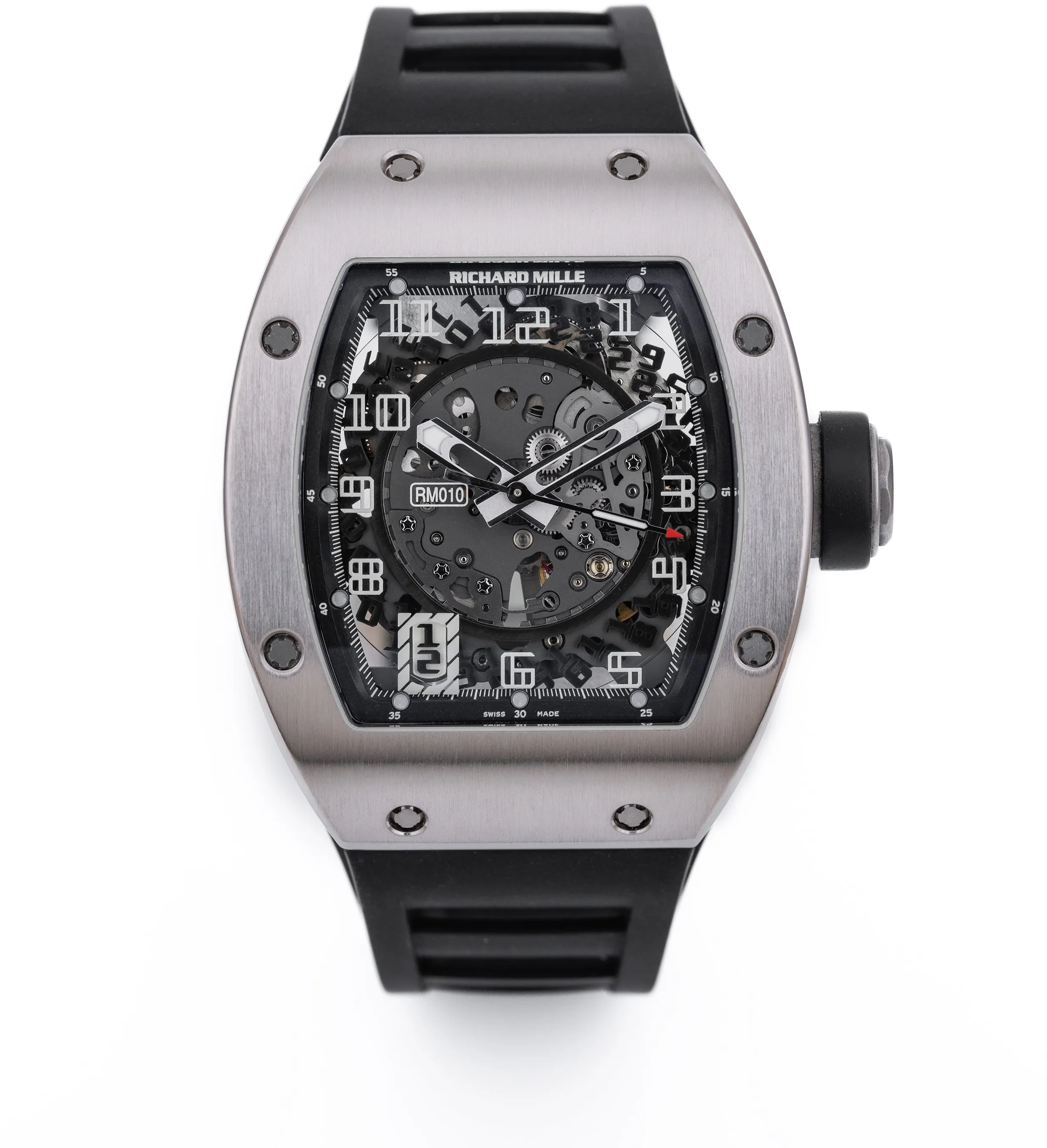 Richard Mille RM 010 RM010 AG WG 40mm White gold Skeleton