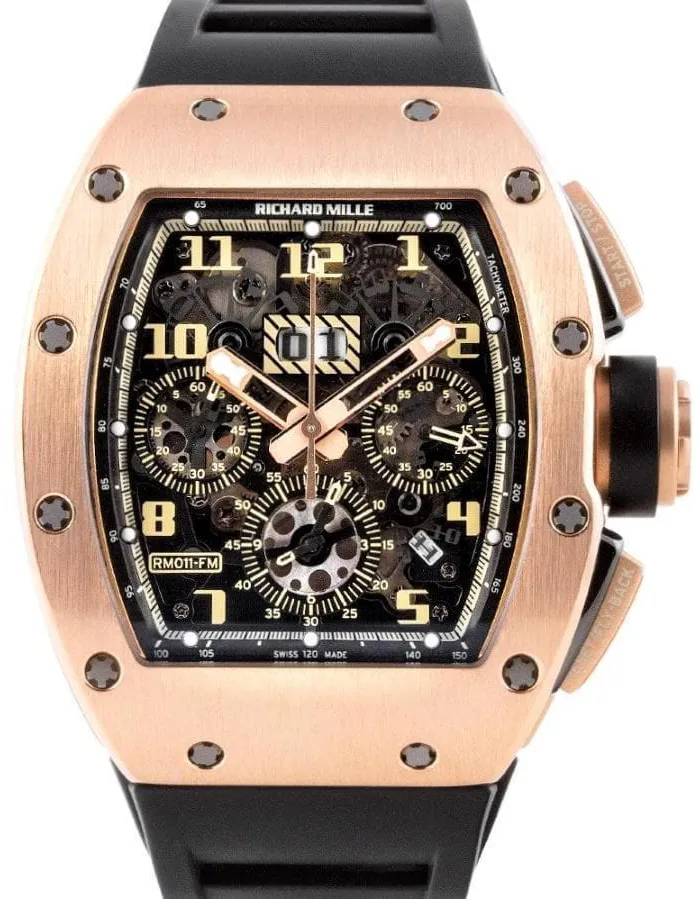 Richard Mille Felipe Massa RM11 50mm Rose gold