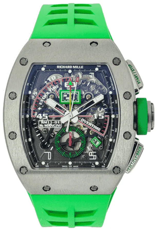 Richard Mille RM11 RM11-01 50mm Titanium Skeletonized