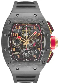 Richard Mille RM11-02 RM 11-02 Carbon fiber and Rose gold Skeletonized