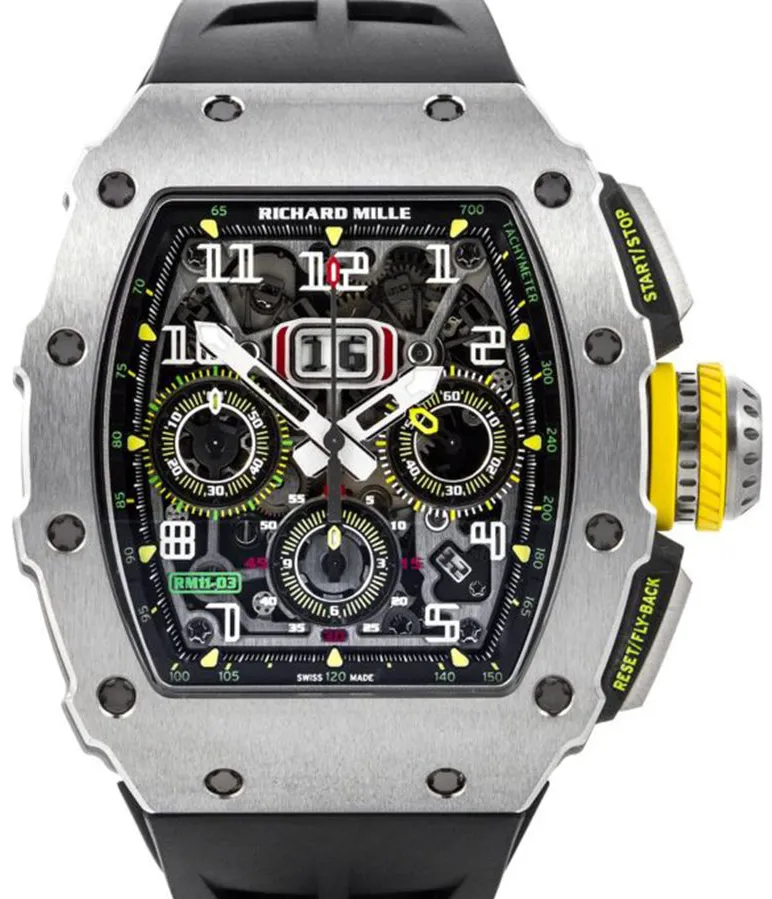 Richard Mille RM11-03 RM 11-03 50mm Titanium Skeletonized