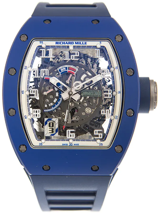 Richard Mille RM 030 RM 030 50mm Blue Ceramic Skeletonized