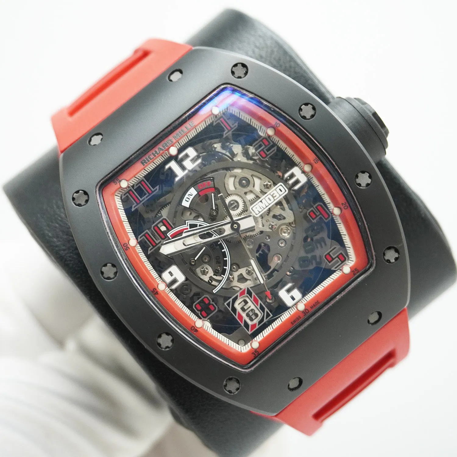 Richard Mille RM 030 RM 030 50mm Carbon fiber Skeletonized