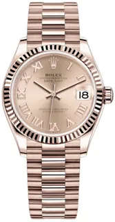 Rolex Datejust 31 278275 Rose gold Pink