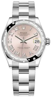 Rolex Datejust 31 278344RBR White gold and Stainless steel Pink