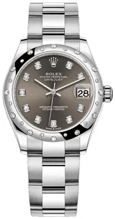 Rolex Datejust 31 278344RBR Oystersteel$White Gold