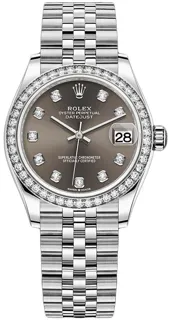 Rolex Datejust 31 278384RBR Stainless steel Gray