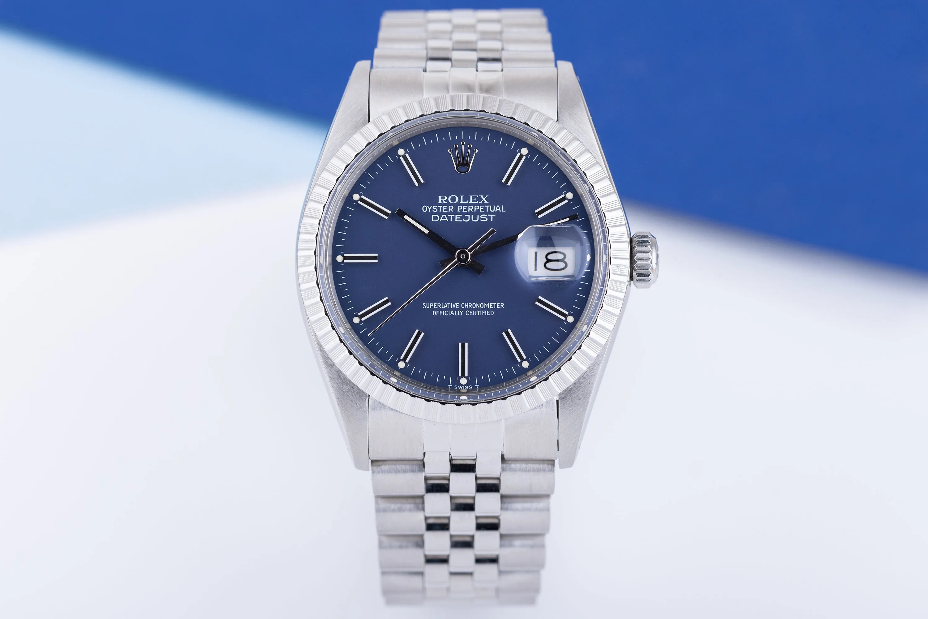 Rolex Datejust 36 16030 36mm Stainless steel Blue 1