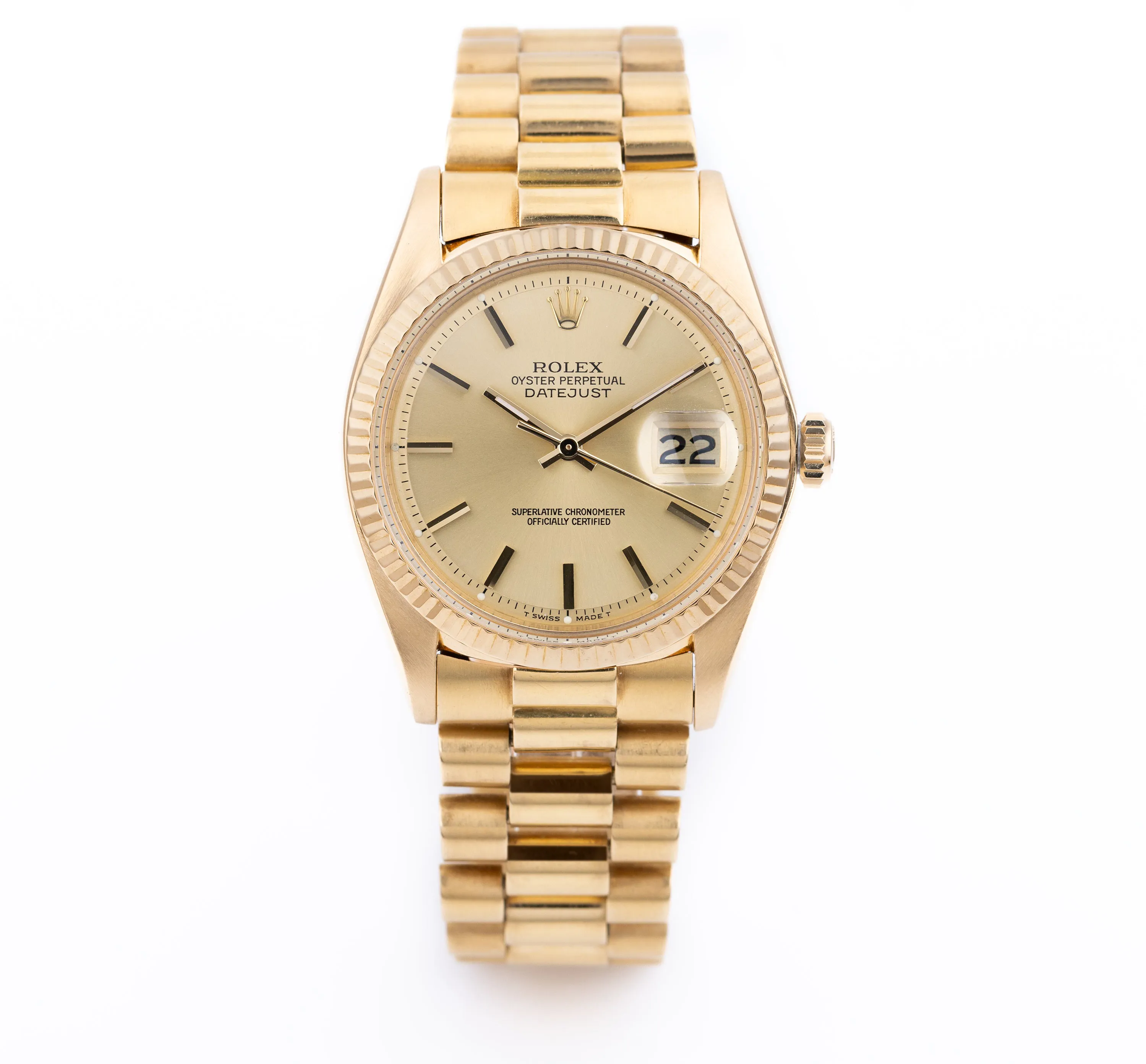 Rolex Datejust 36 16018 36mm Yellow gold Gold