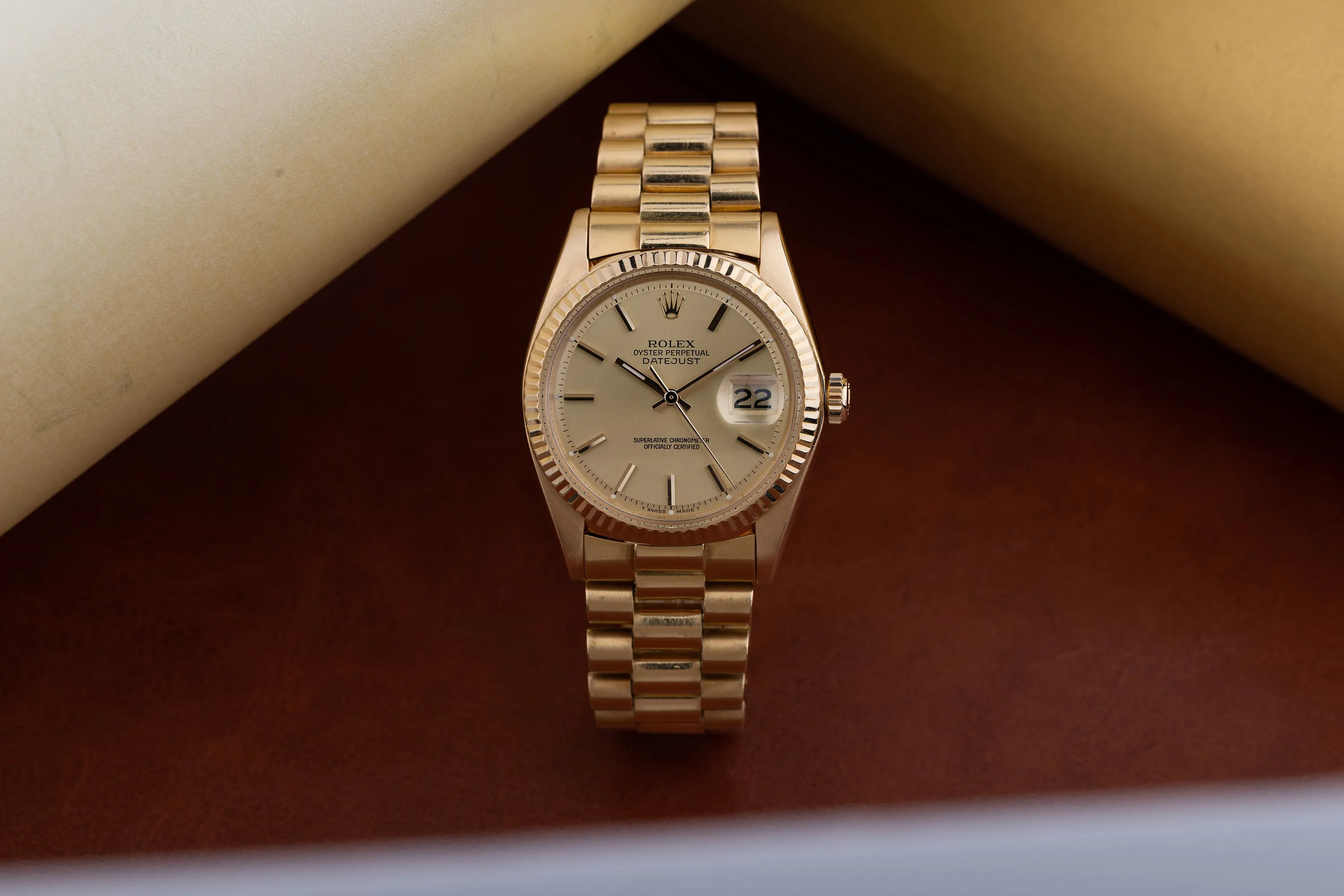 Rolex Datejust 36 16018 36mm Yellow gold Gold 1