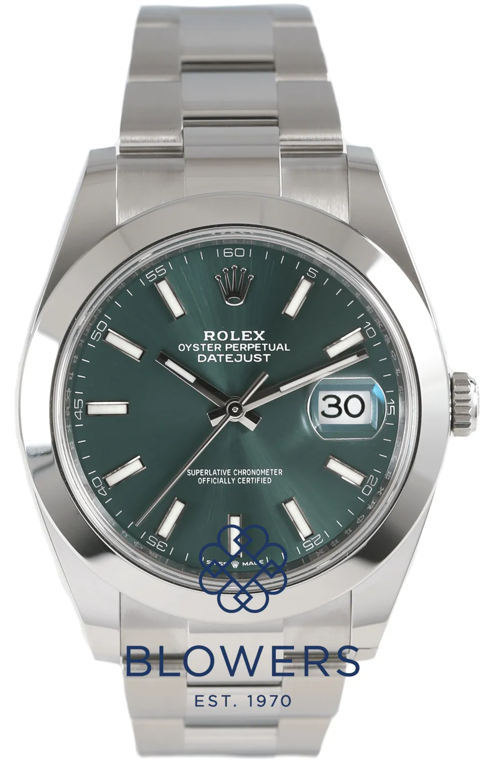 Rolex Datejust 41 126300 41mm Stainless steel Green