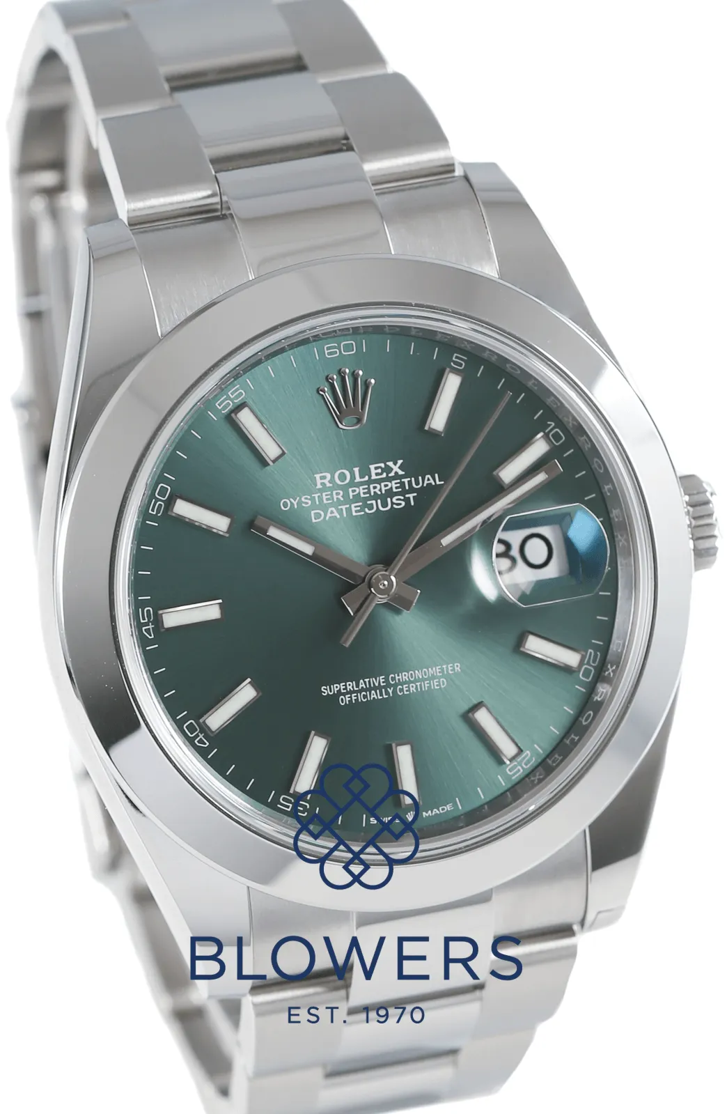 Rolex Datejust 41 126300 41mm Stainless steel Green 10