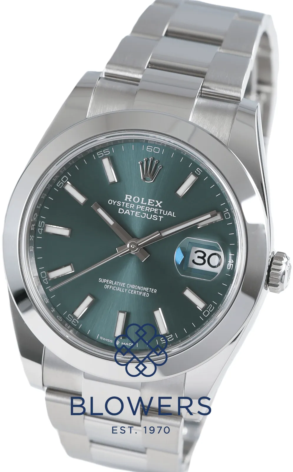 Rolex Datejust 41 126300 41mm Stainless steel Green 11