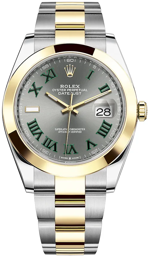 Rolex Datejust 41 126303 41mm Yellow gold and Stainless steel Gray