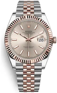 Rolex Datejust 41 126331 Oystersteel Champagne