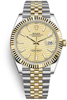 Rolex Datejust 41 126333 Yellow gold and Stainless steel Golden