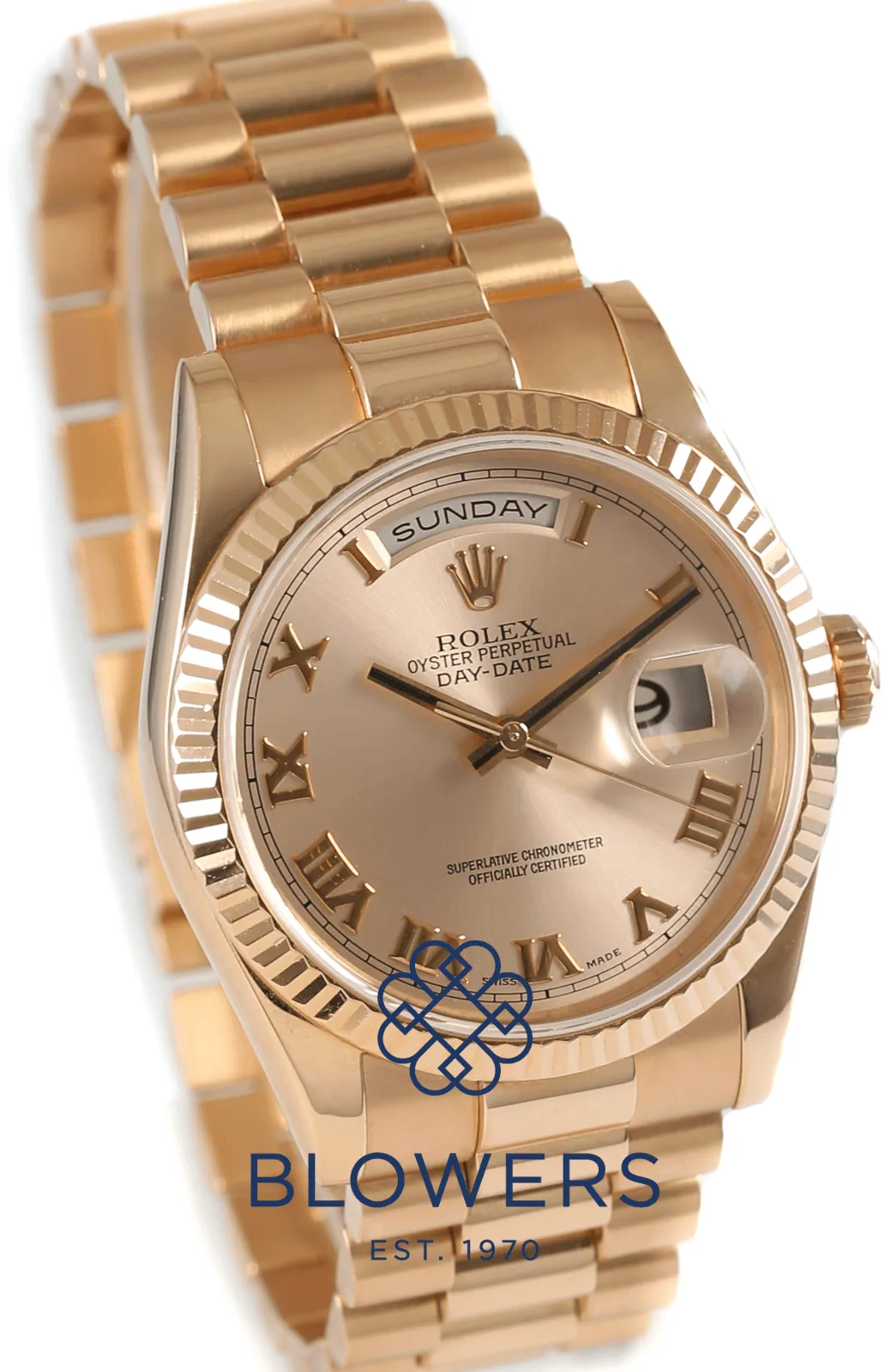 Rolex Day-Date 36 118235 36mm Rose gold Rose gold 11