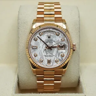 Rolex Day-Date 36 118235 36mm Rose gold Gray