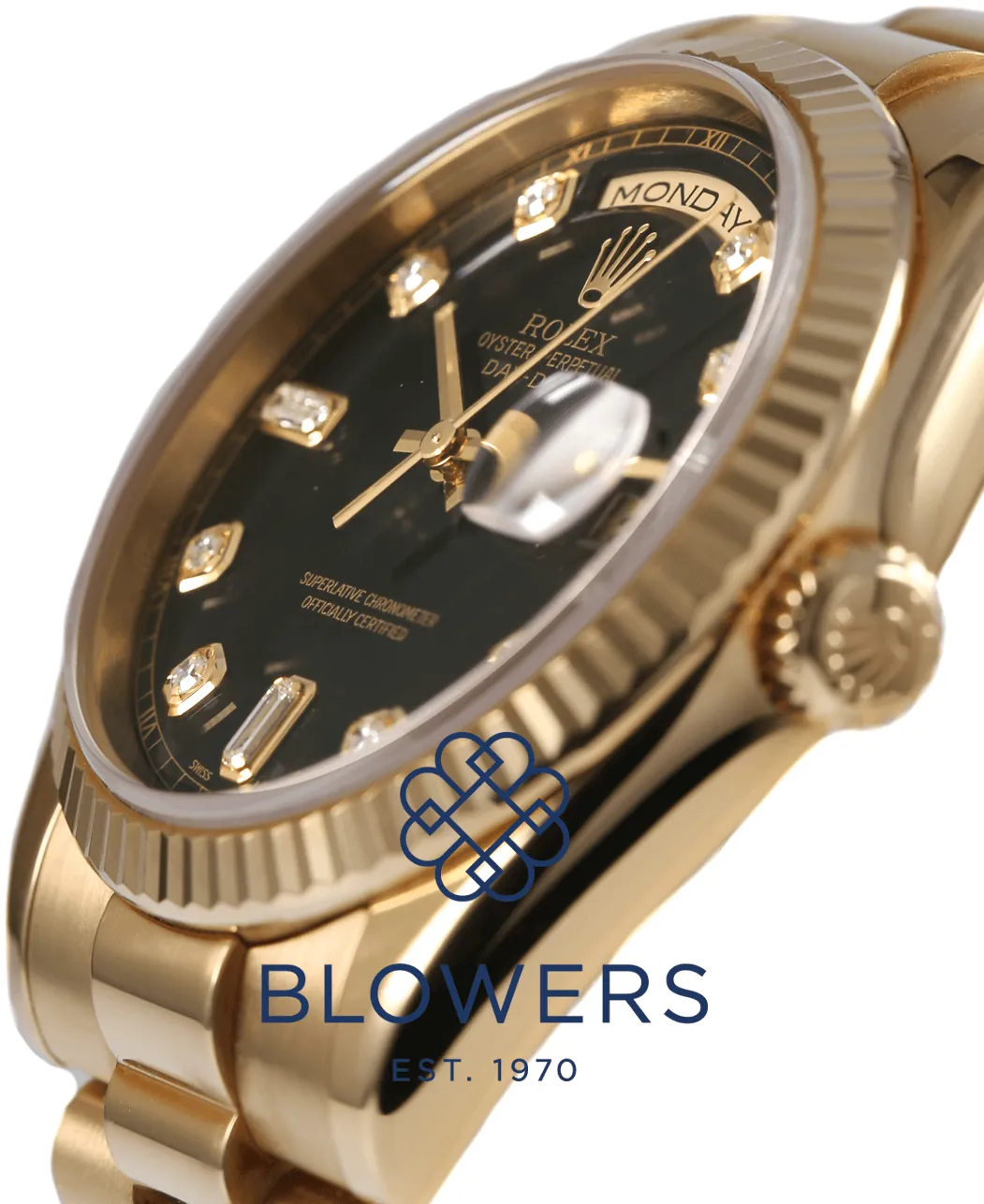 Rolex Day-Date 36 118238 36mm Yellow gold Black 8