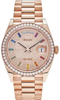 Rolex Day-Date 36 128345RBR Rose gold