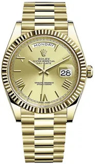 Rolex Day-Date 40 228238 Yellow gold Champagne