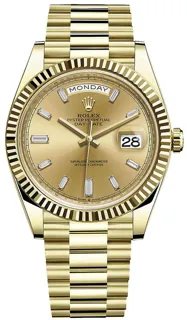 Rolex Day-Date 40 228238 Yellow gold Champagne