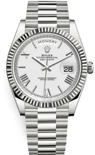 Rolex Day-Date 40 228239 White gold White