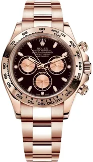 Rolex Daytona 116505 Everose gold Black