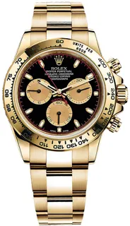 Rolex Daytona 116508 Yellow gold Black$Champagne