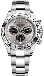 Rolex Daytona 116509 40mm White gold Steel$Black