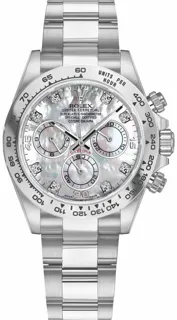 Rolex Daytona 116509 40mm White gold White Mother Of Pearl$Diamonds