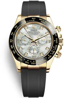 Rolex Daytona 116518LN Yellow gold White Mother Of Pearl$Diamonds